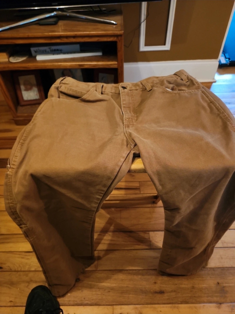 Dickies Men's Cargo Pants in Tan Brown